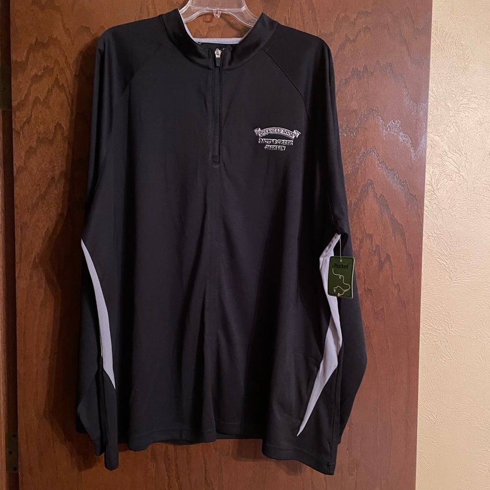 New Divots quarter zip shirt or jacket